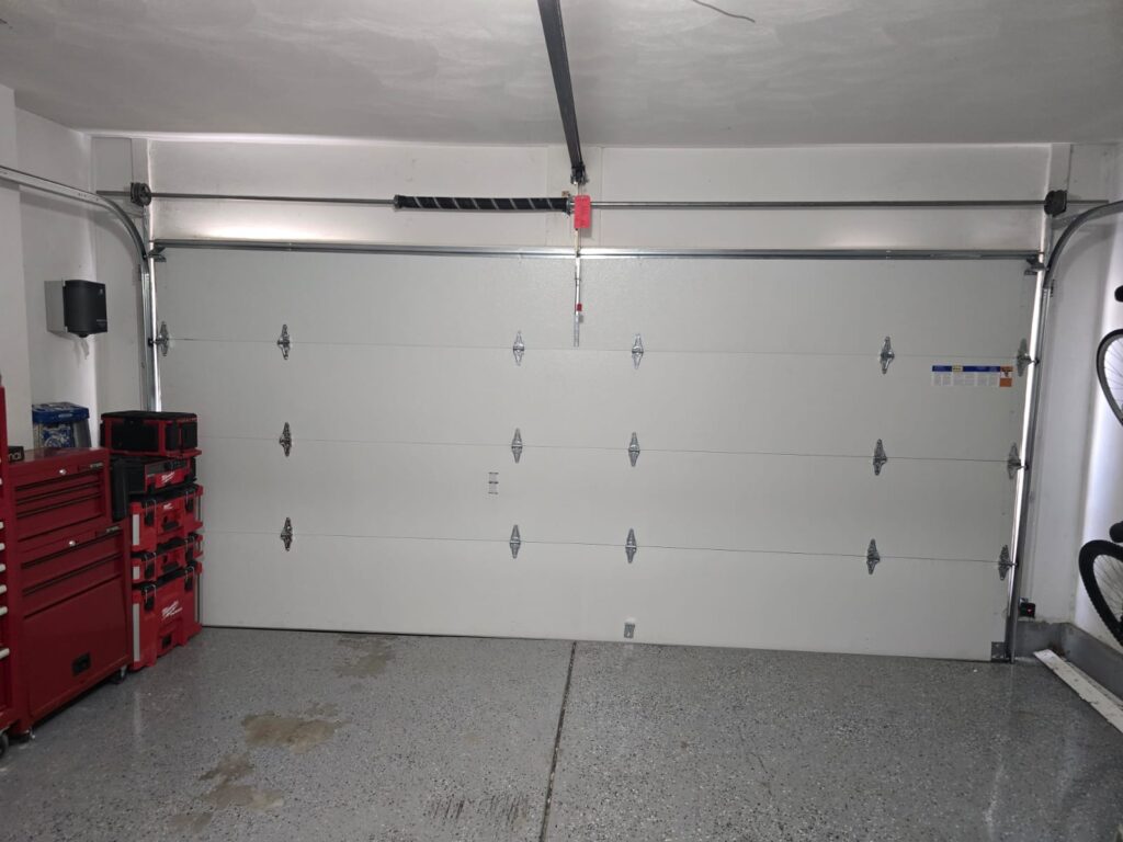 Garage door repair job completed by KSGold in Virginia