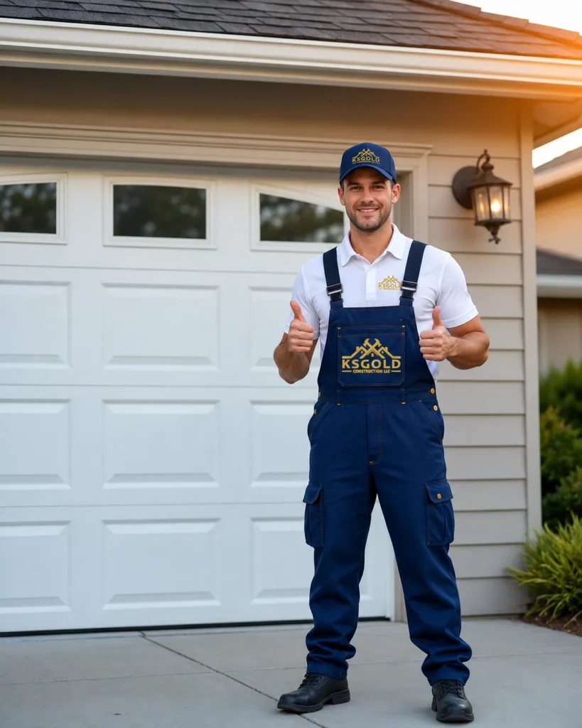 Licensed garage door technician working in Virginia